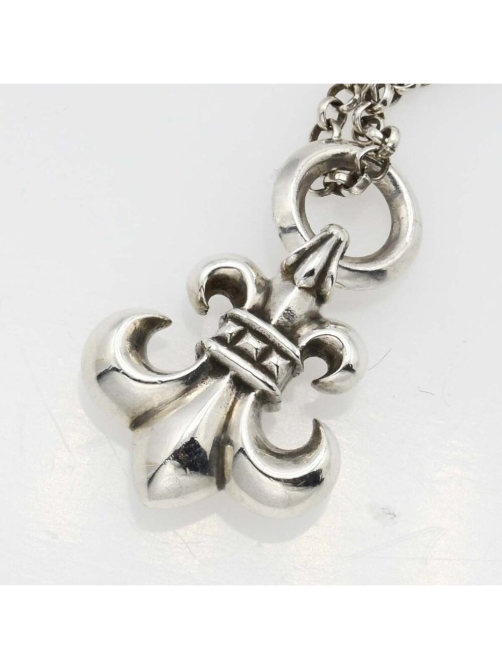Chrome Hearts Necklace BS Flare Roll Chain 925